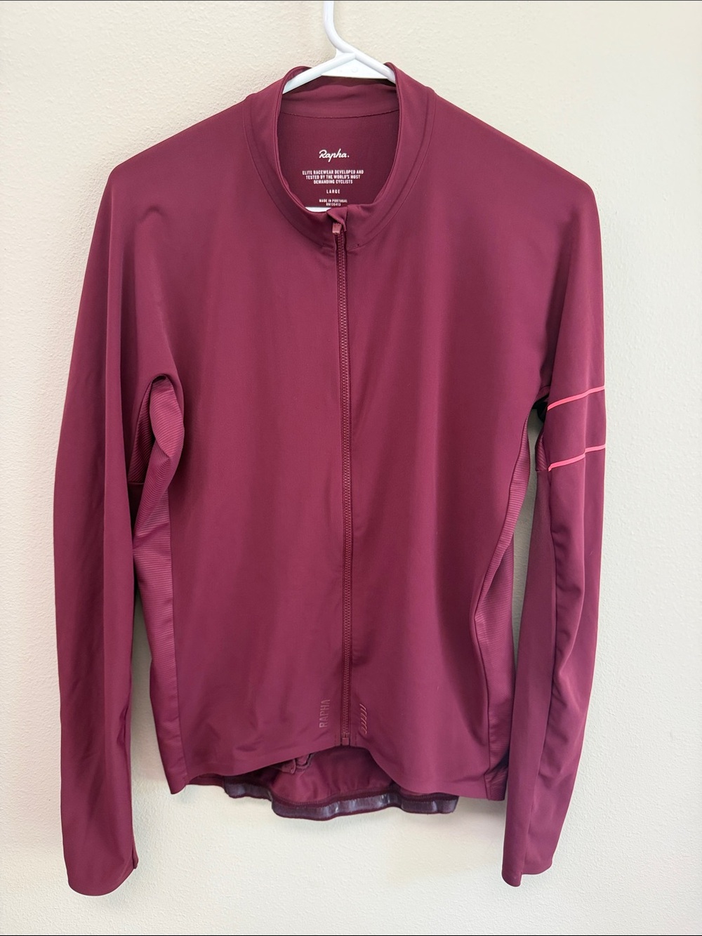 RAPHA Pro Team long Sleeve Thermal Jersey Cycling Race Wear SzL